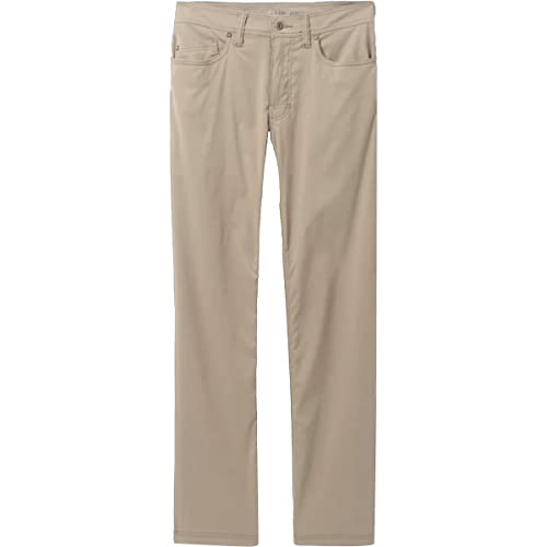 prAna Men's Brion Pant 32" Inseam, Dark Khaki, 28 - Thumbnail 3