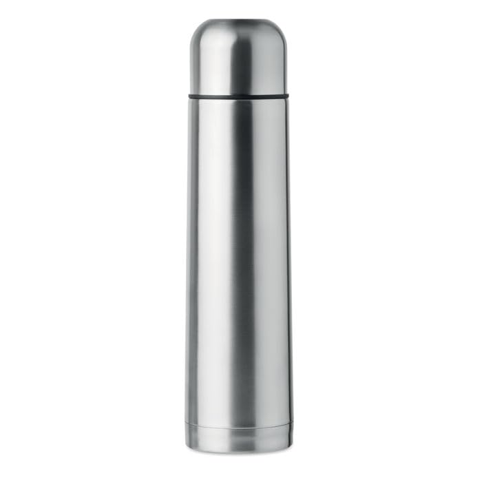 Thermosflasche 1L - BPA-freie Thermoskanne für warm&kalt - auslaufsichere Isolierflasche 1L aus Edelstahl rostfrei - Thermosflasche mit Becher -plus Reinigspinsel