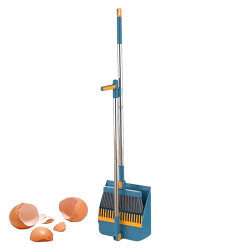 Cepillo Barrer Y Recogedor Plegables para El Hogar - Juego De Escoba con Recogedor De Pie