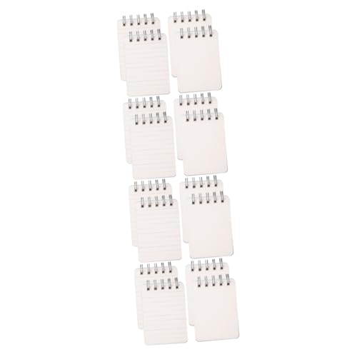 Mini cahier de bureau NUOBESTY lot de 4 carnets pointillés à spirale pour notes