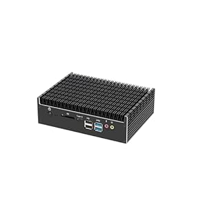 TOPGRO Mini PC Pentium 5405U, 16GB DDR4, 512GB SSD, Gráficos UHD, Ordenador sin Ventilador, WiFi 5/BT 4.2/USB 2.0×2/USB 3.0×4/SD*1/HDMI 2.0×1/DP 1.2×1, Soporte 4K@60Hz