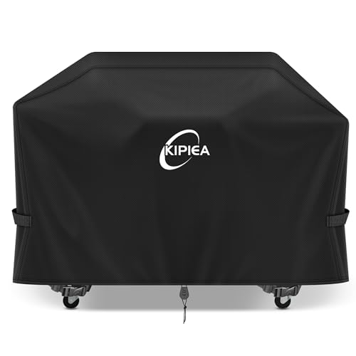 Image of Kipiea 600D Pellet Grill Cover for Camp Chef Woodwind 36, Woodwind Pro 36, Waterproof BBQ Smoker Cover, UV Resistant, No Tear, No Fading