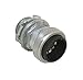 Southwire E-BC-050 1/2" Push Install EMT Box Connector, Gray