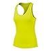 ASICS Emma Racerback Top Donna, Donna, WR1645, Lime Elettrico, M