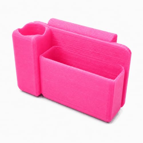 Lawn Bowls Accessory Clip for Spray Chalk and Measure (Pink, Small)