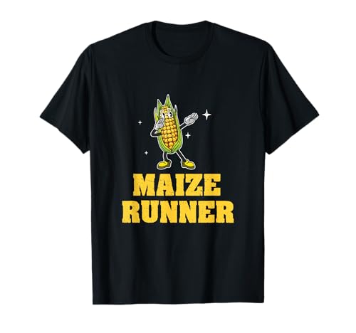 Corn Maze Maize Runner Funny Harvest Season T-Shirt