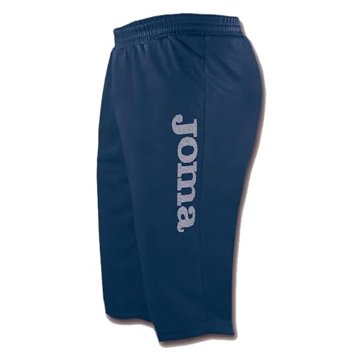Joma Luxor Pantalones Cortos, Unisex, Azul Marino, L