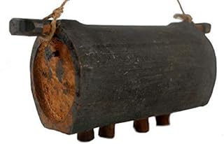 Terrpain Trading Ltd Fair Trade Wooden Vietnamese Vietnam Vintage Cow Bell 25X11X9Cm