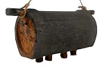 Terrpain Trading Ltd Fair Trade hölzerne vietnamesische Vietnam Vintage Kuh Bell 25 X 11 X 9 cm
