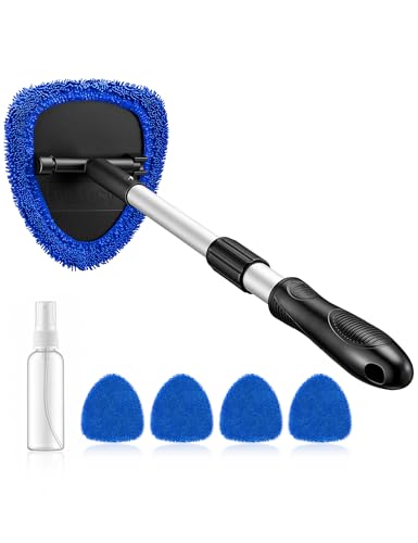 AstroAI Windshield Cleaner Kit with Microfiber Pads