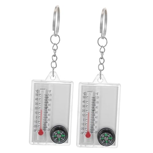 Brújulas compactas con termómetro POPETPOP 2 piezas