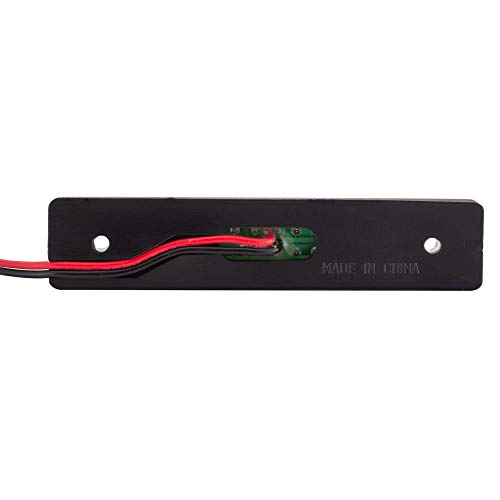 Tira de luz LED azul delgada para RV, 6 LEDs, 4x1 pulgadas miniatura 5