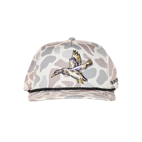 BURLEBO Cap - Diving Mallard - Classic Deer Camo