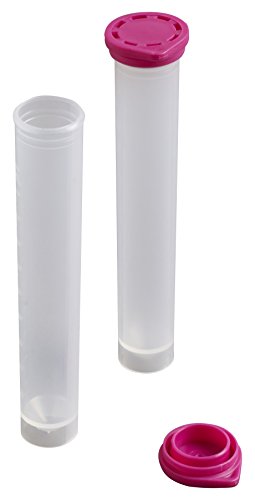 Camlab plásticos RTP/77001-p Tubo de polipropileno con Tamper Evident Tapa, 10 ml, rosa (Pack de 250) Cover