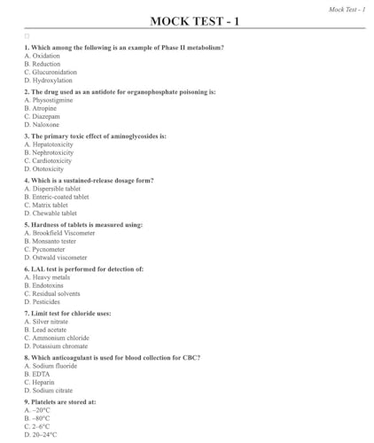 Image of UPSC DRUG INSPECTOR BOOK 2026 | Official CDSCO Syllabus Based | Theory + MCQs with explanations + PYQs + Mock Tests