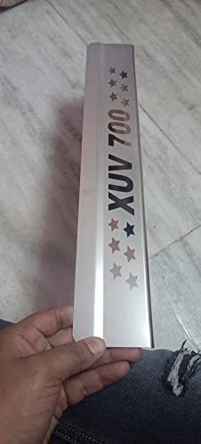 Image of NEXTA Door Sill /Foot Step Stainless Steel Plates Compatible with Rumion (Set of 4 Pcs)