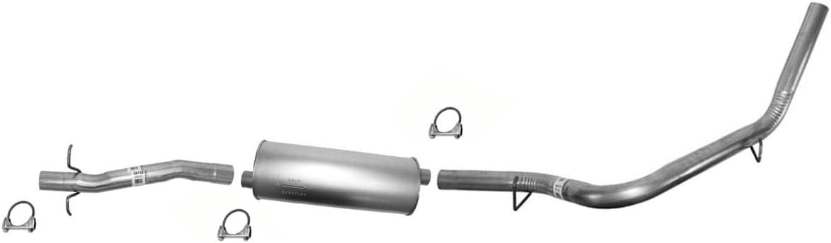 Exhaust System Muffler Tail Pipe Replacement Parts For Dodge 2000 2001 2002 2003 Dakota 3.9L Quad Cab 4X4