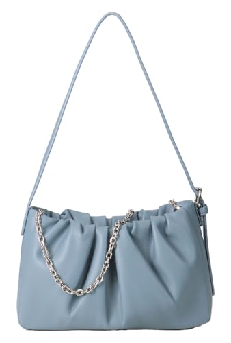Sac Auri Crossbody Dusty Blue SEIDENFELT MANUFAKTUR en similicuir