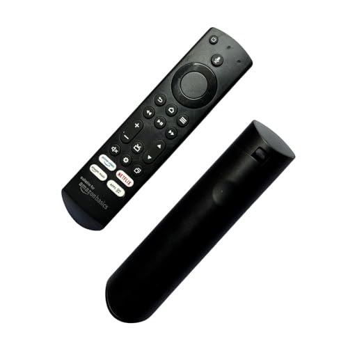 Image of Compatible Remote for Amazon Basics Led Tv Original Replacment of Smart Android Amazon Basics Television Without Alexa Feature and Non Voice Command (Same Model Only Will Work),