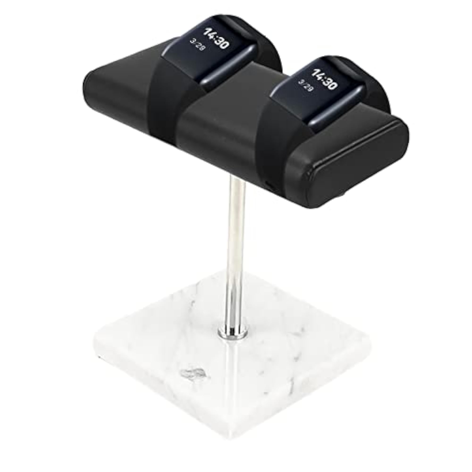 Pu Leather Marble Base Watch Display Stand for All Watches
