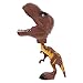 VILLCASE LED Bitting Doigt Doigt Dinosaure Toy: Dinosaure Toy avec Lumière Interactive Mort à La Main Tyrannosaurus Gags Toy Brown Bite Doigt Jeu Dinosaure Toy Dinosaure Dents Jouets