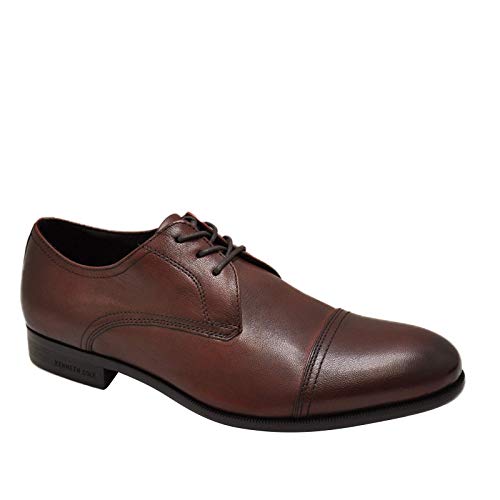 Kenneth Cole Capital Lace-Up Men's Oxfords KMF8132SL (11, Burgundy