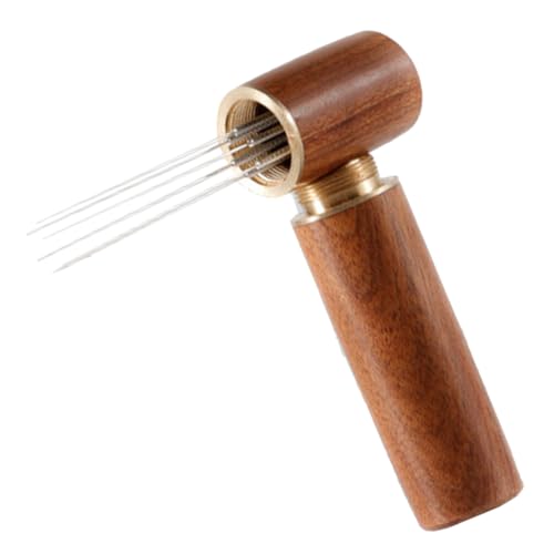 BESPORTBLE Herramienta Portátil de Aguja para Distribuir Café Espresso Agitador de Polvo de Café Inoxidable Puntas Accesorio Compacto para