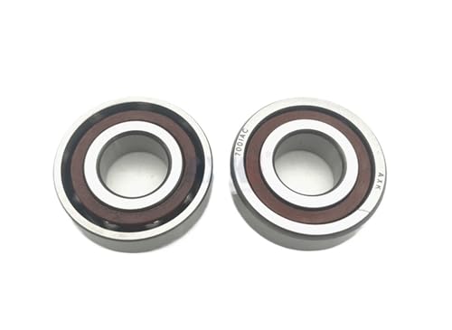 Axk 10pcs 12mm Angular Contact Ball Bearings Spindle Super Precision 7001C/P5 ABEC-5 7001 7001C 7001AC 12x28x8