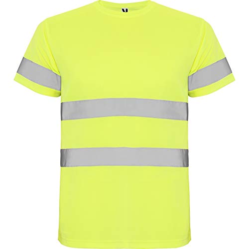 ROLY Camiseta Alta Visibilidad Delta 9310 Amarillo FLÚOR 221 L