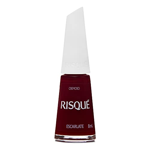 Risqué Esmalte Cremoso Escarlate 8 Ml