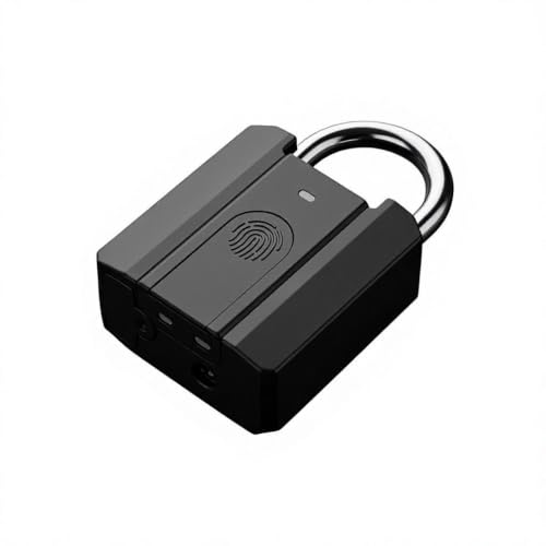 Qawachh Smart Fingerprint Padlock S04 IPX5 Waterproof Zinc Alloy ...