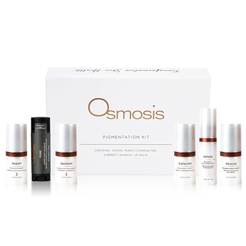 Osmosis Pigmentation Deluxe Kit Dark Spot Regimen 6 Piece Travel Size