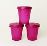  TUPPERWARE Kühlschrank Wichtel 3X 60 ml Beere Dose Behälter Kräuter Liliputbecher + Ausstecher Ei