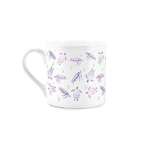Purely Home Turtley Amazing Mum Design Mug - Fine Bone China White Mothers Day Mug Coffee/Tea Gift - Image 2