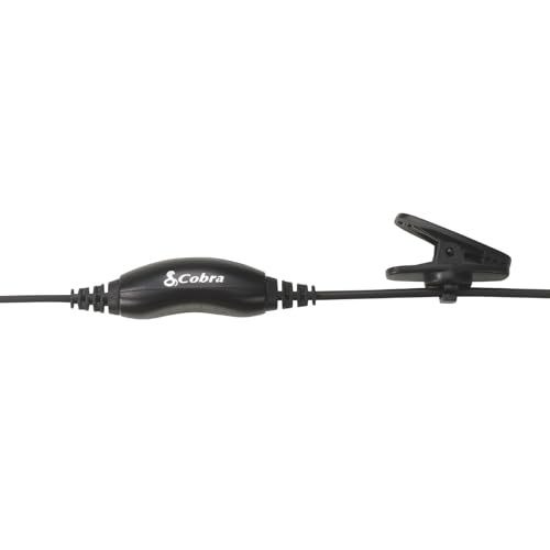 Image of Cobra 2.5mm C-Style Around the Ear Headset - Comfortable Hook Design with Secure Fit Earpiece for Cobra Two-Way Radios