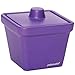 Argos Technologies Polarsafe EVA Foam Rectangular Ice Pan with Lid, 1 L, Purple