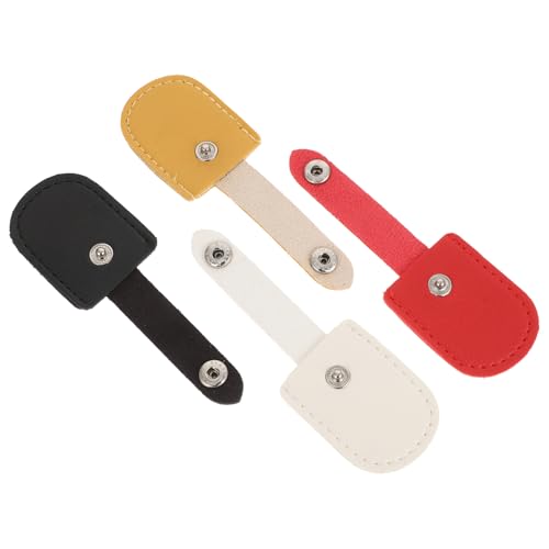 HAPINARY Nail Scissor Pouch 4pcs Cuticle Scissors Bag Manicure Scissor Cover Set