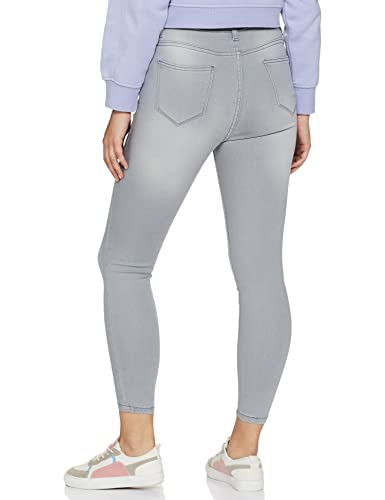 Image of Easybuy Women's Skinny Jeans (AU21MA13LW Grey 30)