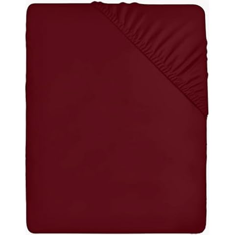 Drap Housse Utopia Bedding Bordeaux Cover