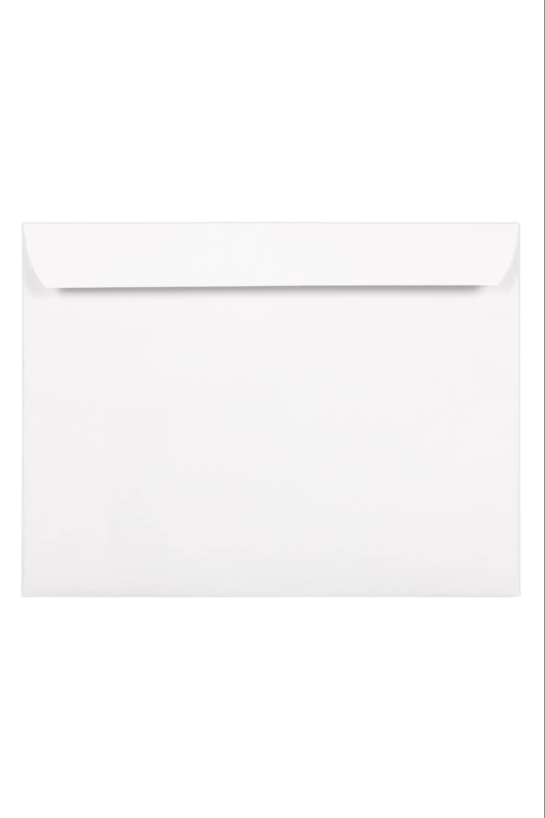 LUXPaper #10 Business Envelopes - 4 1/8 X 9 1/2 Peel & Press Clear 50 Pack