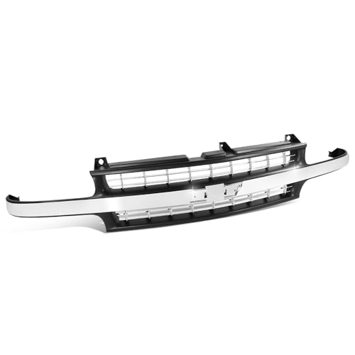 DNA MOTORING OE Style Silver Black Frame Grill