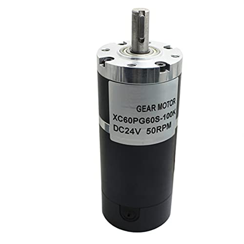 Moteur à engrenage planétaire brossé haute puissance 12V 24V à couple élevé