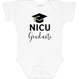 inktastic NICU Graduate-Graduation Hat Baby Bodysuit Newborn 0020 White 35b55