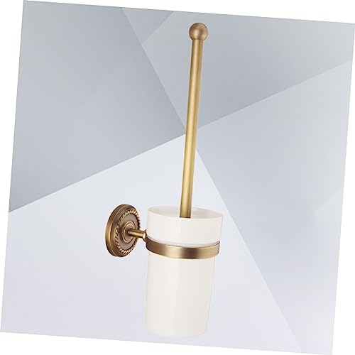 Brosse WC cuivre antique compacte pour nettoyer sans rayures - 7