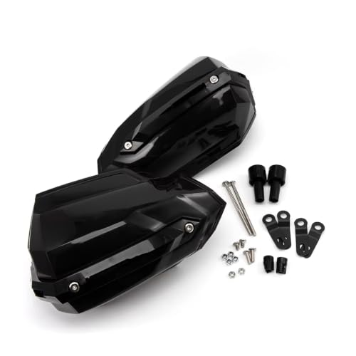Bouclier protection mains moto universel pour guidon de 22mm finition haute durabilité