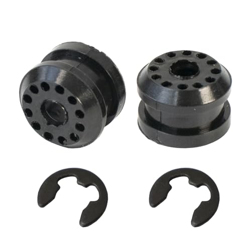 AUPARTIK 2PCS Transfer Case Shift Linkage Bushing with E-clips Fit