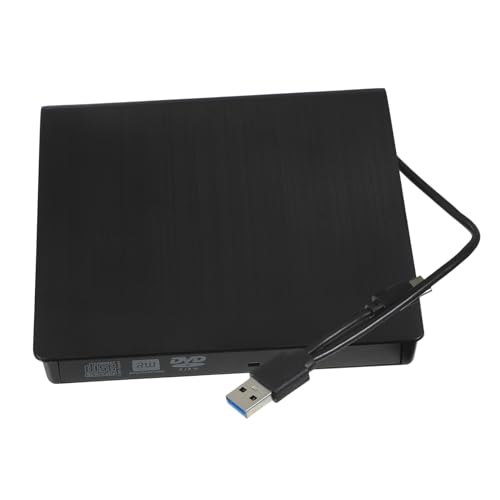 SEWACC External Dual Interface DVD Drive Portable CD Burner for Fast Data Transmission Strong Compatibility Stable Playback Convenient Storage