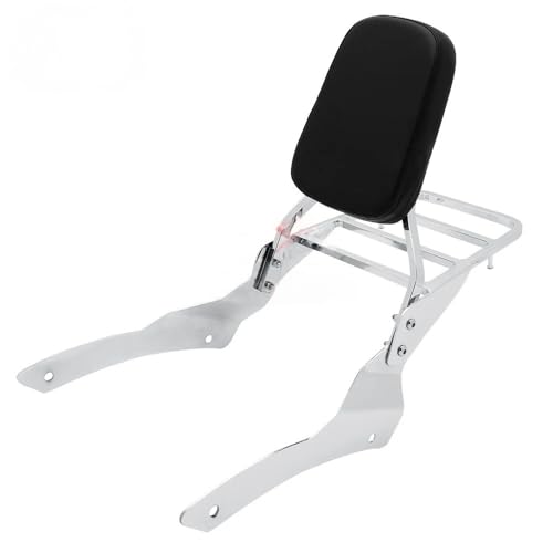 Porte-Bagages Moto Moto Coussin Dossier Arrière Passager pour XVS 650 400 Dragstar 1998-2022