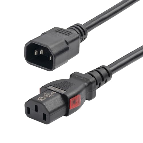 StarTech 4ft Power Extension Cord, 10A 250V, 18AWG (87L3-8400-POWER-CORD)