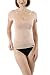 ALBERT KREUZ invisible short sleeves women’s undershirt with deep U-neck nude